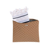 Camel Brown Faux Leather Tallit Bag