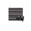 Sparkling Blue Knitted Fabric Tefillin Bag