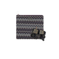 Sparkling Blue Knitted Fabric Tefillin Bag