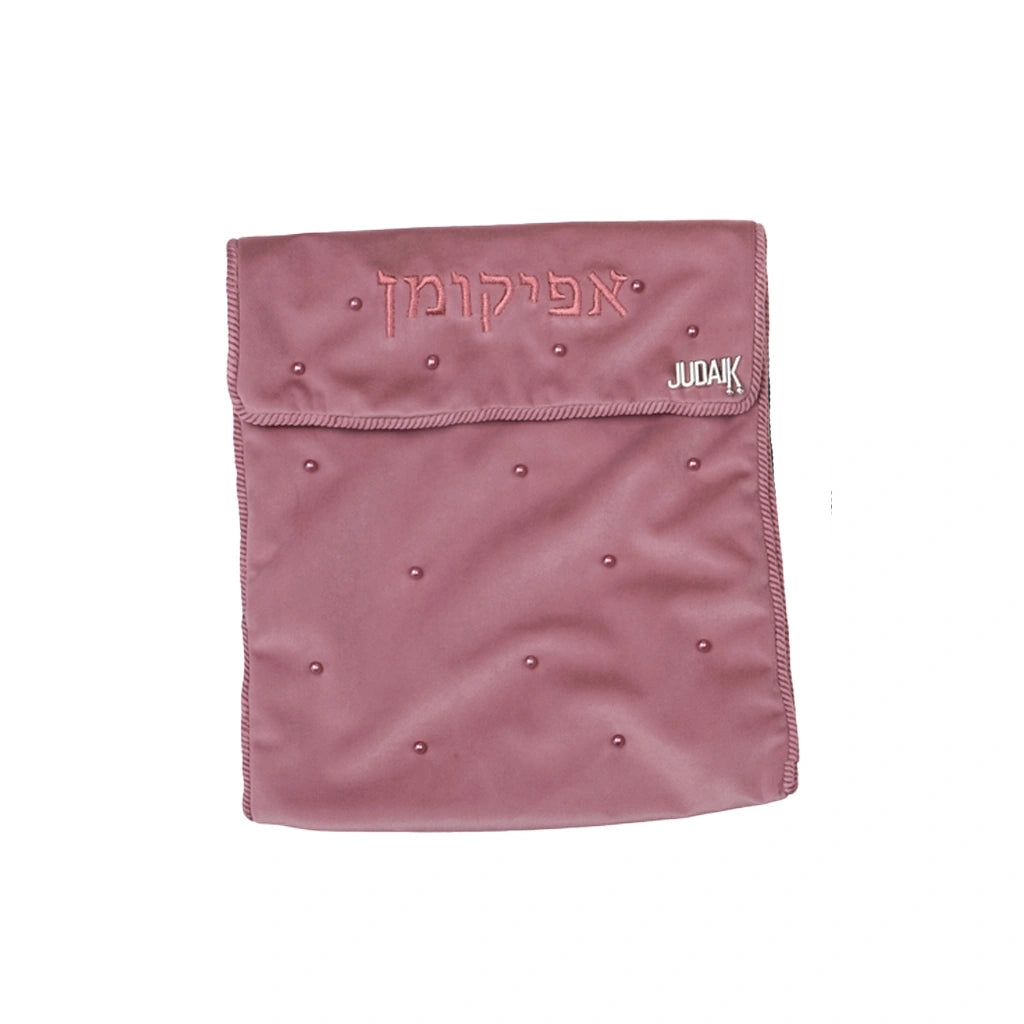 Pink Velvet Passover Afikoman Cover