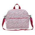 Personalized Baby Stroller Bag – Red Leaves