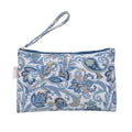 Baby Wipes & Diaper Pouch – Blue Flowers