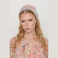 Pink Velvet Headwrap