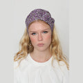 Purple Sequin Headwrap