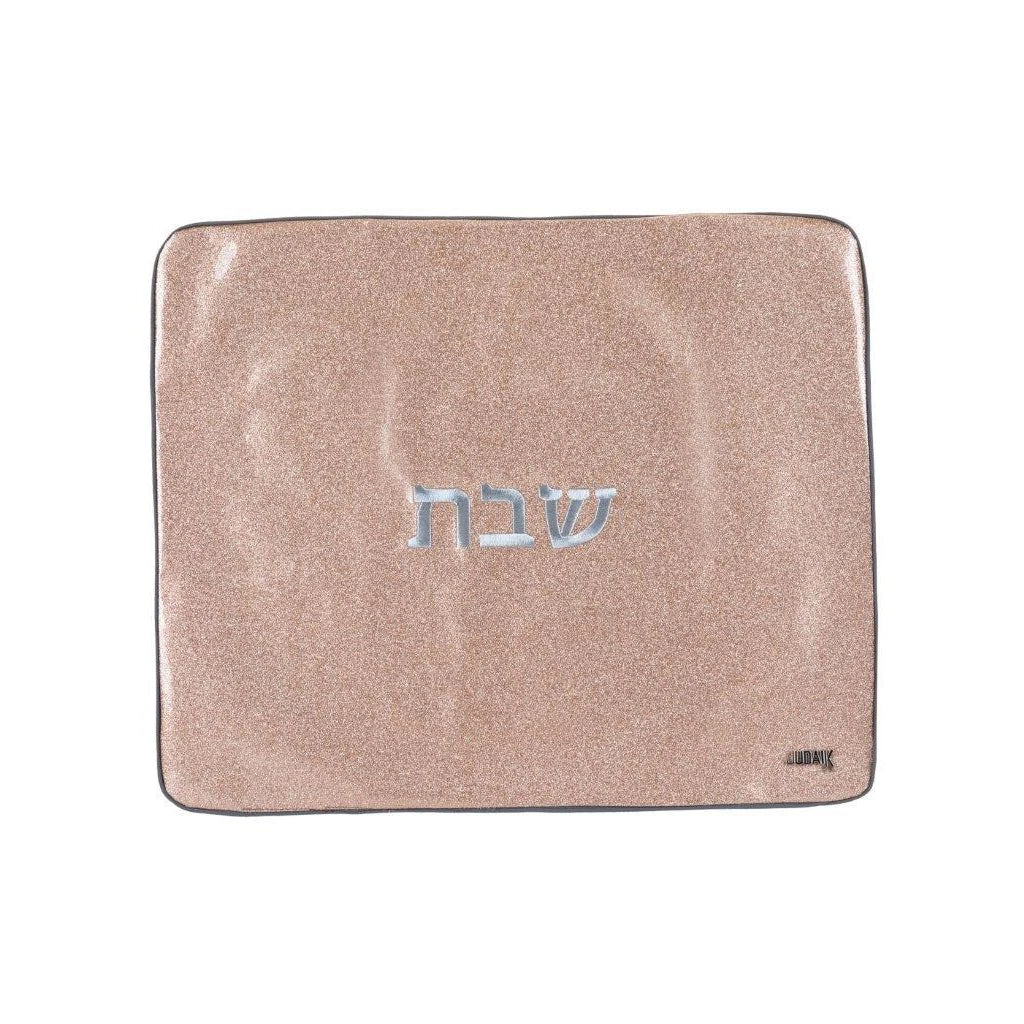 Pink Glitter Challah Cover