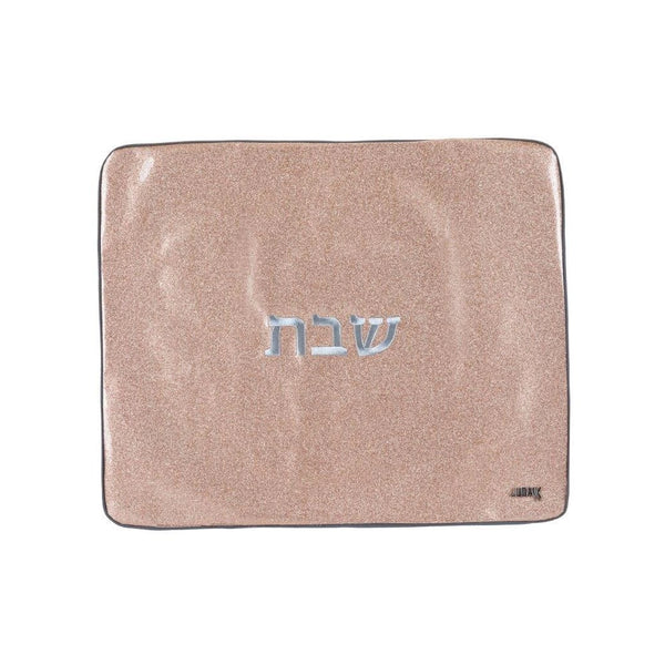 Pink Glitter Challah Cover