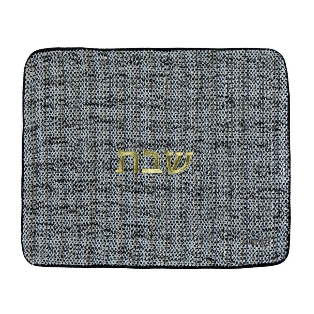 כיסוי חלה - Gold Label שחור עם כיתוב זהב