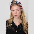 Colorful Floral Tie Headband