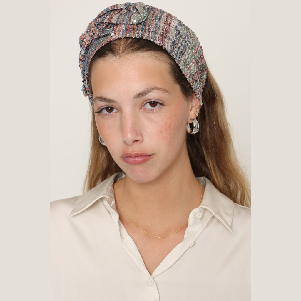 Colorful Glitter Headwrap