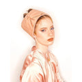 Plain Beige Bow Headband – Partial & Full Coverage