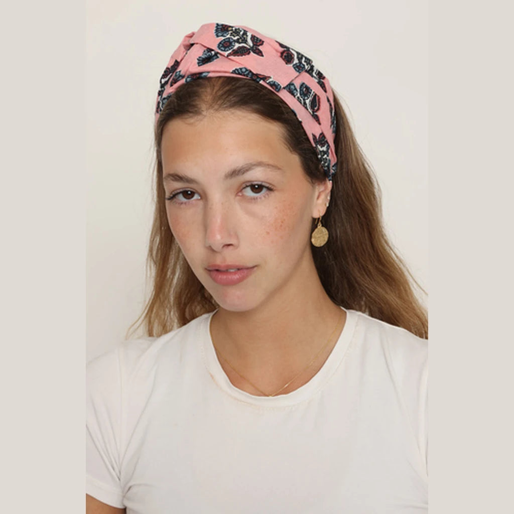 Pink Cotton Headwrap