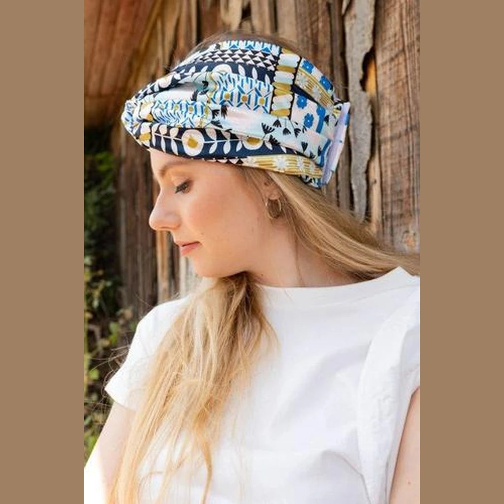 Floral Print Hat