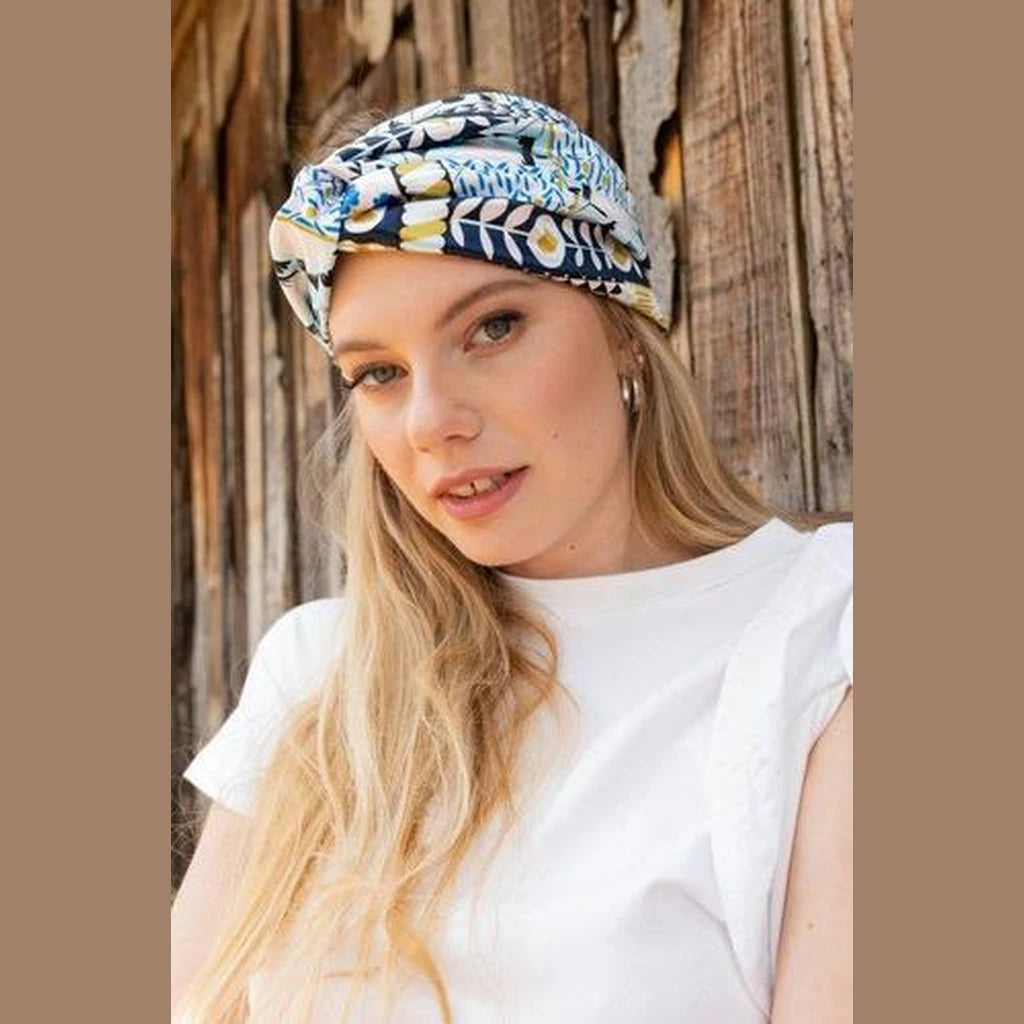 Floral Print Hat