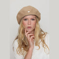 Camel Cotton Beret