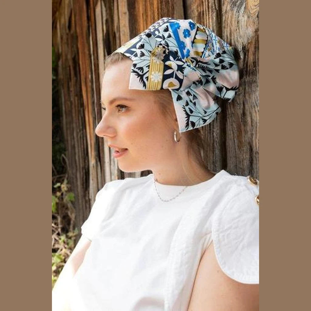 Floral Print Full Coverage Headwrap