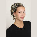 Black Paisley Bow Scarf – Full or Partial Coverage