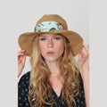 Hat with Satin Ribbon