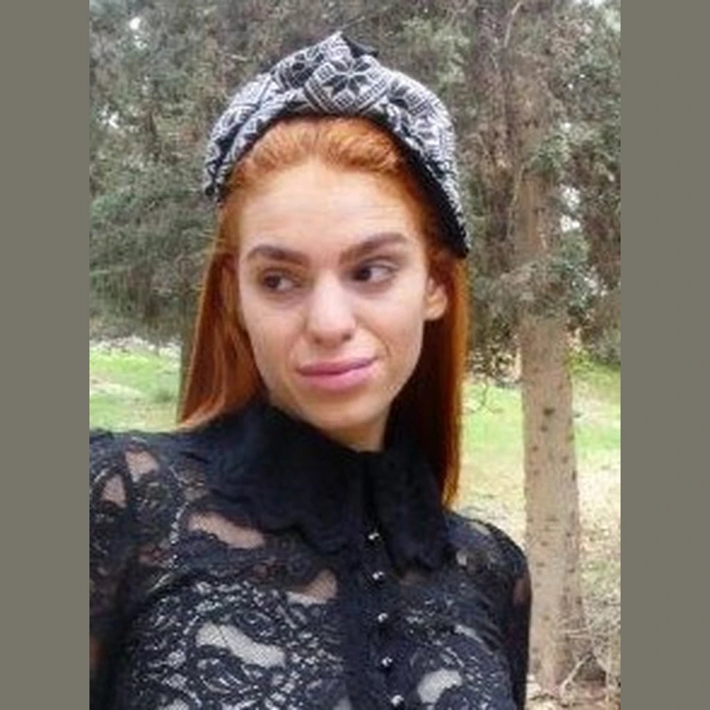 Black White Headband