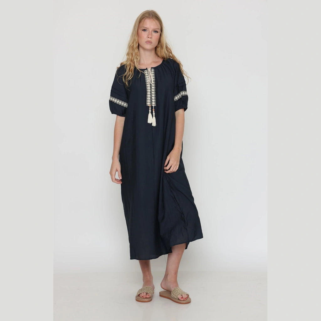 White Jalabiya Dress