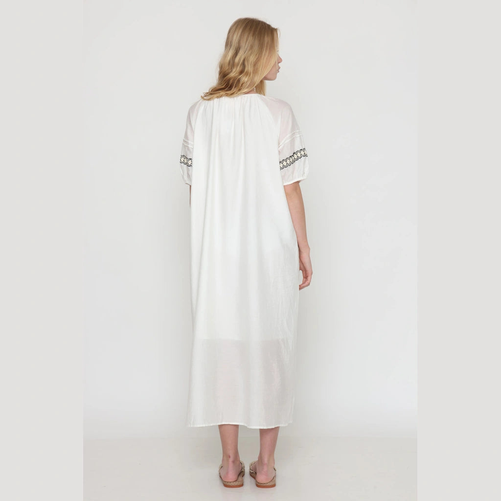 White Jalabiya Dress