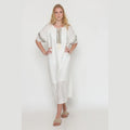 White Jalabiya Dress