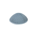 Blue Label Faux Leather Kippah – Light Blue