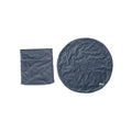 Grey Velvet Matzah and Afikoman Cover Set