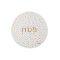 White Velvet Passover Matzah Cover