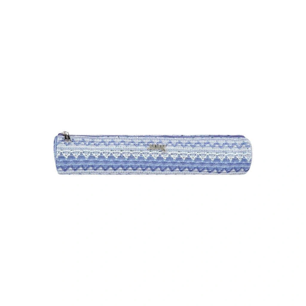 Blue Zigzag Megillah Case
