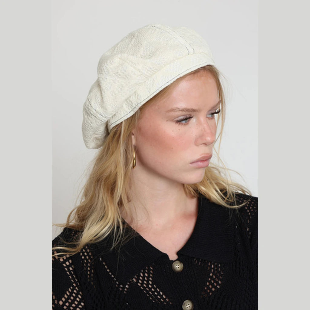 Miu Off-White Beret