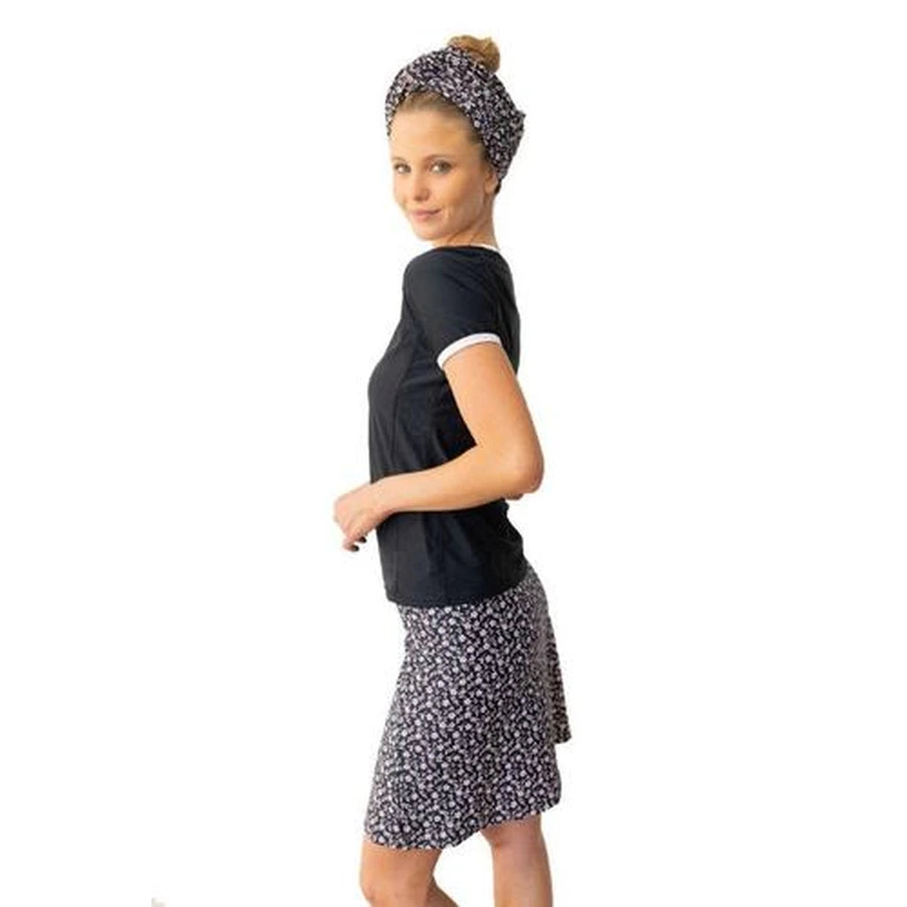 Modest Swimwear – Black and White – Medium Only