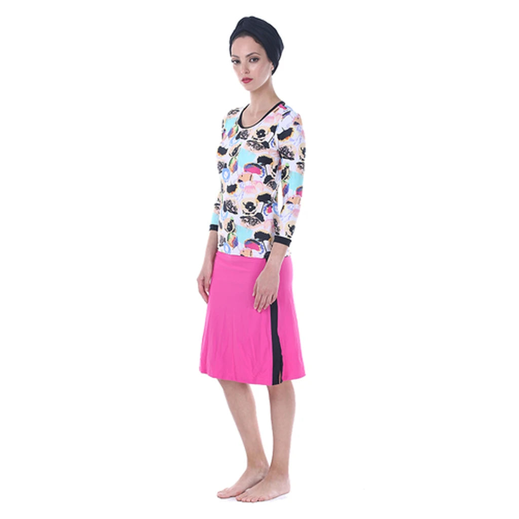 Modest Swimwear – Pop Art (Long)