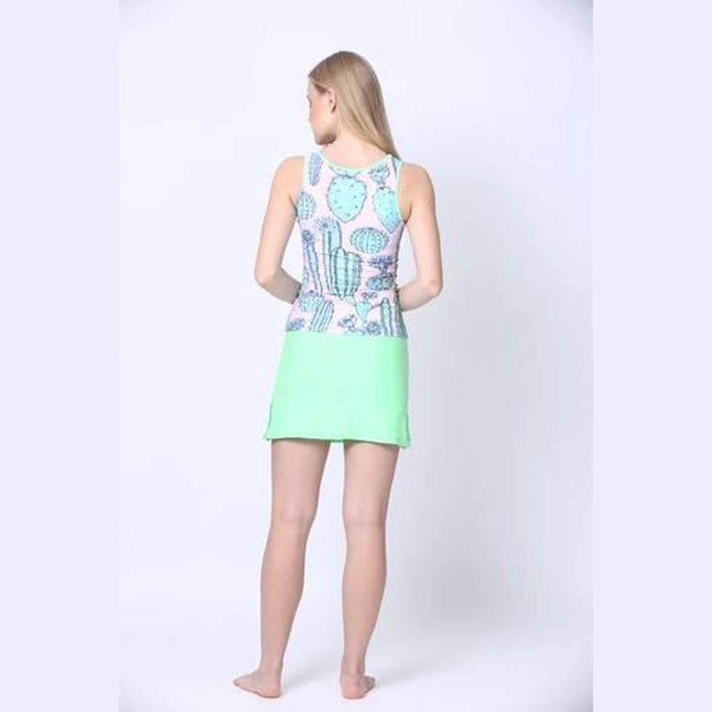 Cactus Modest Tankini Swimsuit