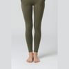 Long Olive Green Swim Leggings XS–XXL