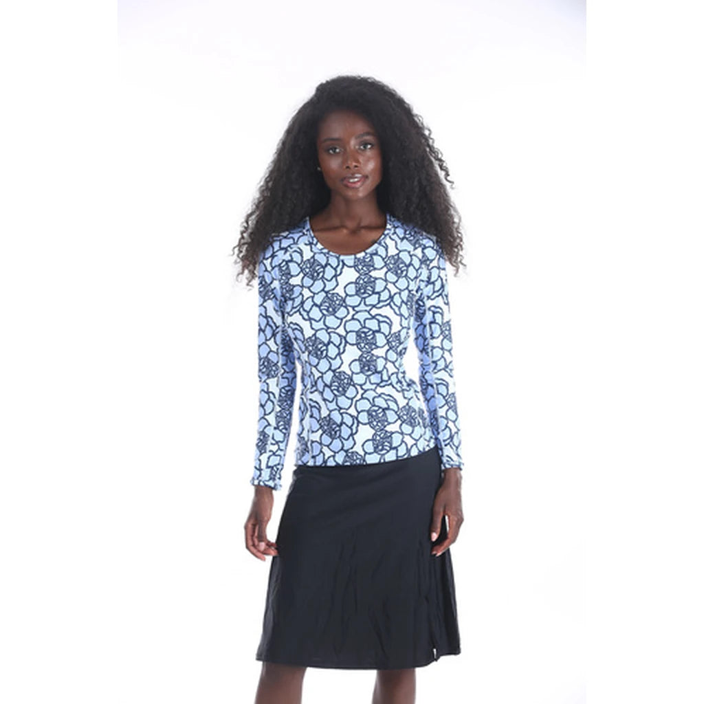 Modest Swimwear – Sky Blue (Long) XS–XXL