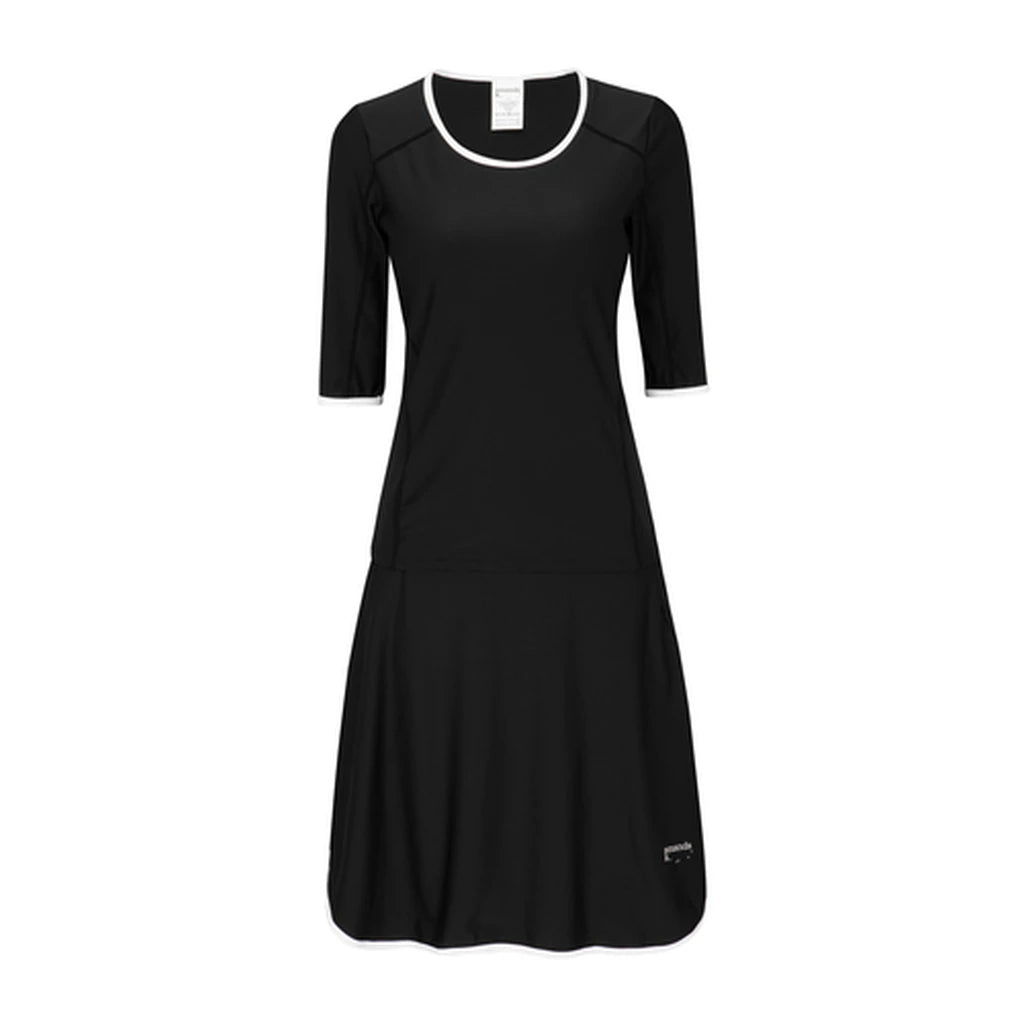 Sporty Black Modest Swimwear (Long) with 3/4 Sleeves XS–3XL