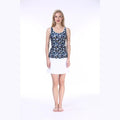Diamond Pattern Modest Tankini Swimsuit – Only Size S Left