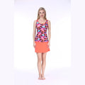 Neon Orange Modest Tankini Swimsuit – Only Sizes M & L Left