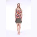 Orange Pineapple Modest Tankini Swimsuit – Only Size M Left