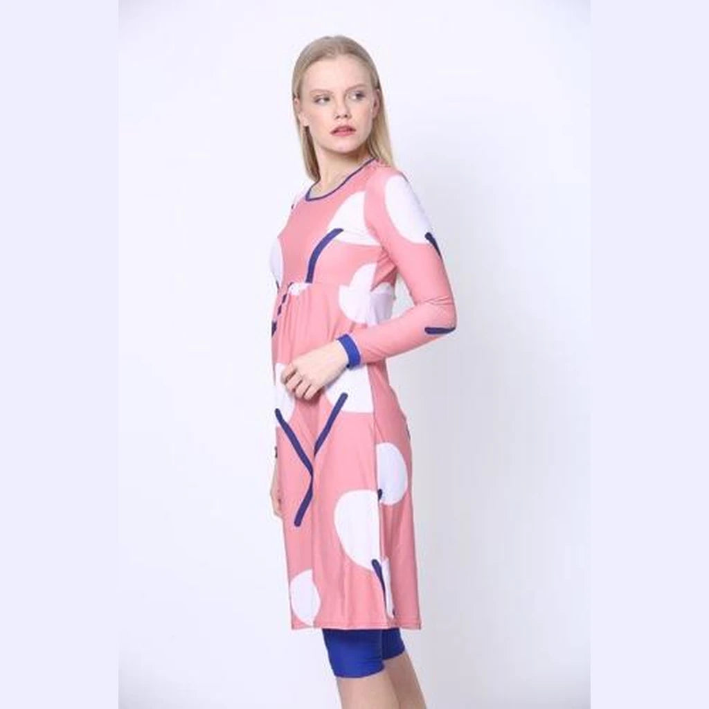 Cherries Modest Swim Tunic | Available in XS, S & M Only