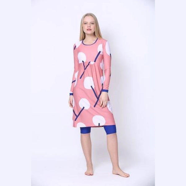 Cherries Modest Swim Tunic | Available in XS, S & M Only
