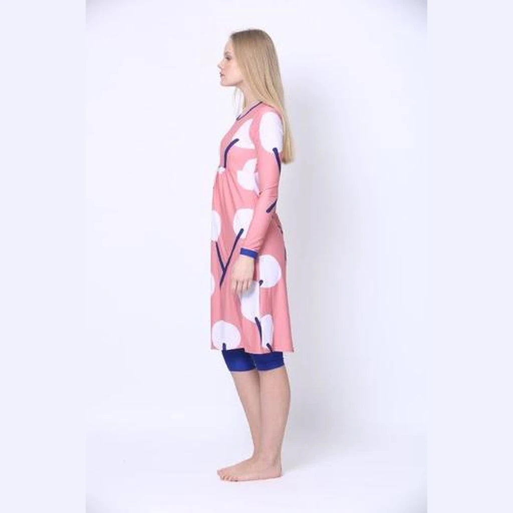 Cherries Modest Swim Tunic | Available in XS, S & M Only