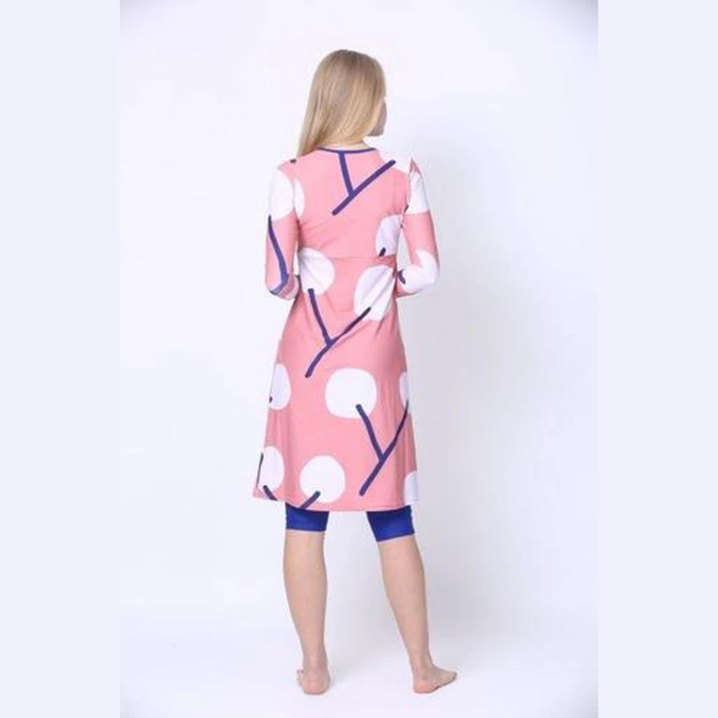 Cherries Modest Swim Tunic | Available in XS, S & M Only