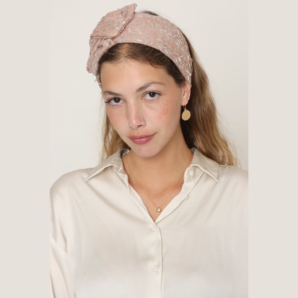 Pink Glitter Headwrap