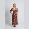Pop Floral Maxi Dress