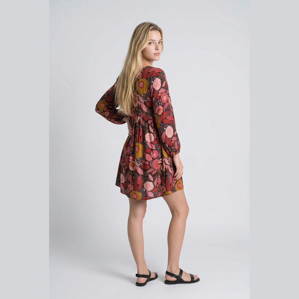 Short Poppy Bloom Dress