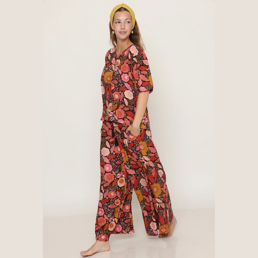 Pop Floral Blouse