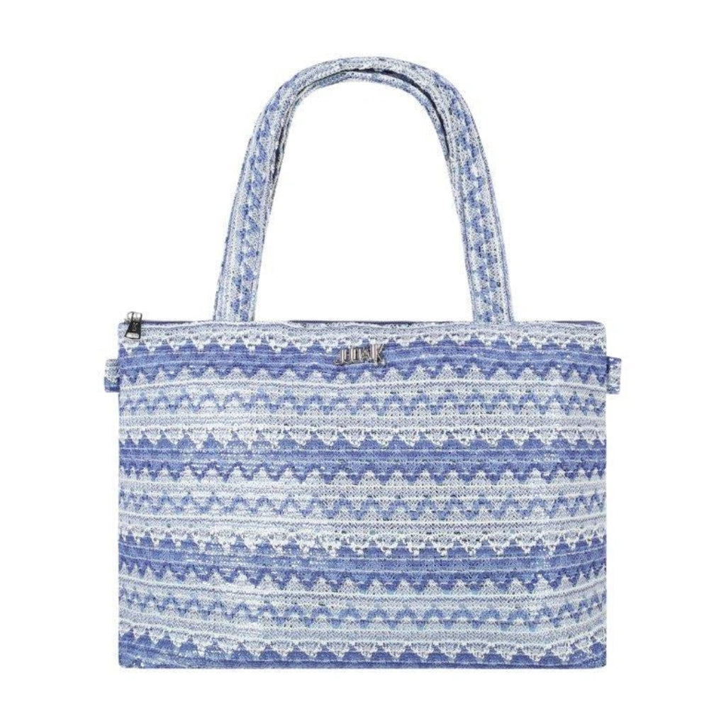 Blue Zig Zag Bag