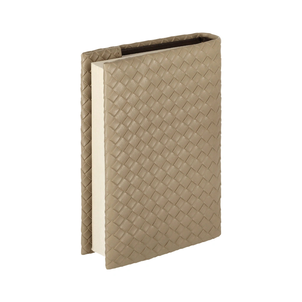 Blue Label Faux Leather Siddur Cover – Beige