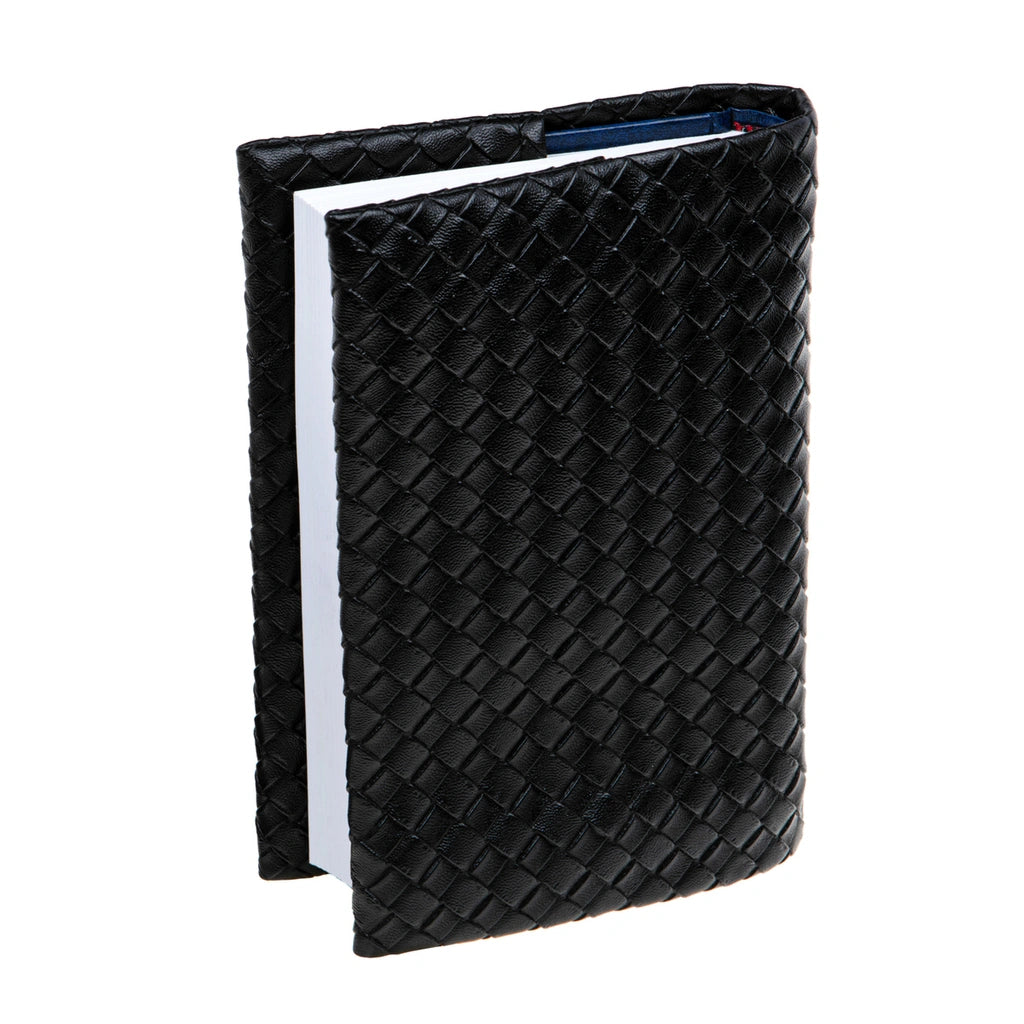 Blue Label Faux Leather Siddur Cover – Black